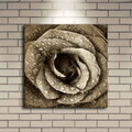 Tablou decorativ cu lumina LED, 4040İACT-25, PÂNZĂ DIN PIELE ÎNTOARSĂ, Dimensiune: 40 x 40 cm, Multicolor