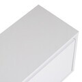 Comoda TV, Hanah Home, Sentinel, 160x42x30 cm, PAL, Alb natural