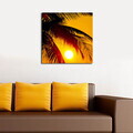 Tablou decorativ, 4545K-27, PÂNZĂ DIN PIELE ÎNTOARSĂ, Dimensiune: 45 x 45 cm, Multicolor