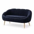 Canapea 2 locuri, Atelier del Sofa, 251BLS1111, PAL, Antracit