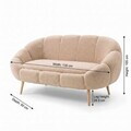 Canapea 2 locuri, Atelier del Sofa, 251BLS1112, PAL, Bej