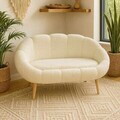 Canapea 2 locuri, Atelier del Sofa, 251BLS1114, PAL, Alb