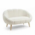 Canapea 2 locuri, Atelier del Sofa, 251BLS1114, PAL, Alb