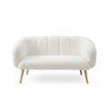 Canapea 2 locuri, Atelier del Sofa, 251BLS1153, PAL, Alb