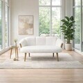 Canapea 2 locuri, Atelier del Sofa, 251BLS1242, PAL, Alb