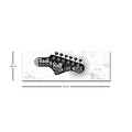 Tablou decorativ cu lumina LED, 3090MDACT-002, PÂNZĂ DIN PIELE ÎNTOARSĂ, 30 x 90 cm, Multicolor