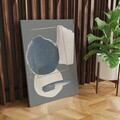 Tablou decorativ, ASR_CNV25-28, Canvas, Cadru: 100% lemn (Grosime: 2 x 3 cm), Multicolor