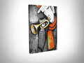 Tablou decorativ, DC013, PÂNZĂ, 30 x 40 cm, Multicolor