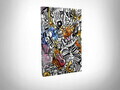 Tablou decorativ, DC035, Canvas, 30 x 40 cm, Multicolor