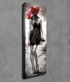 Tablou decorativ, PC107, PÂNZĂ, 30 x 80 cm, Multicolor