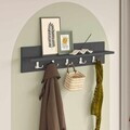 Umeras, Hanah Home, Leon, 80x18x11 cm, PAL, Antracit