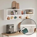 Raft de bucatarie, Hanah Home, Ronda, 115x37x22 cm, PAL, Alb