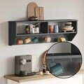 Raft de bucatarie, Hanah Home, Ronda, 115x37x22 cm, PAL, Antracit