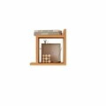 Raft de perete, Hanah Home, Capri, 30x28x20 cm, PAL, Natural