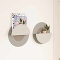 Raft de perete, Hanah Home, Rio, Metal, Verde