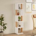Corp biblioteca, Hanah Home, Milan, 35x161x30 cm, PAL, Alb / Natural