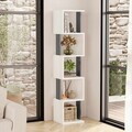 Corp biblioteca, Hanah Home, Milan, 35x161x30 cm, PAL, Alb / Antracit