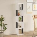 Corp biblioteca, Hanah Home, Milan, 35x161x30 cm, PAL, Alb / Antracit