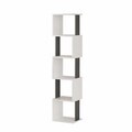 Corp biblioteca, Hanah Home, Milan, 35x161x30 cm, PAL, Alb / Antracit