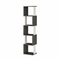 Corp biblioteca, Hanah Home, Milan, 35x161x30 cm, PAL, Alb / Antracit
