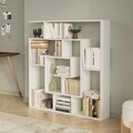 Corp biblioteca, Hanah Home, Granada, 125x128.5x22 cm, PAL, Alb