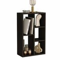 Corp biblioteca, Hanah Home, Monaco, 49x81x23.5 cm, PAL, Negru