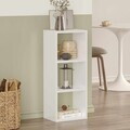 Corp biblioteca, Hanah Home, Canaria, 32.5x81x23.5 cm, PAL, Alb