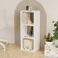 Corp biblioteca, Hanah Home, Canaria, 32.5x81x23.5 cm, PAL, Alb