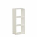 Corp biblioteca, Hanah Home, Canaria, 32.5x81x23.5 cm, PAL, Alb