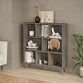 Corp biblioteca, Hanah Home, Bristol, 100x107x24 cm, PAL, Antracit