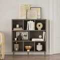 Corp biblioteca, Hanah Home, Bristol, 100x107x24 cm, PAL, Antracit