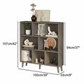 Corp biblioteca, Hanah Home, Bristol, 100x107x24 cm, PAL, Antracit