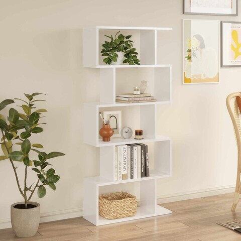Corp biblioteca, Hanah Home, Santorini, 70.5x156x24 cm, PAL, Natural