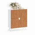 Pantofar, Hanah Home, Venice, 80x89x32 cm, PAL, Natural/Alb
