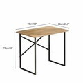 Birou, Hanah Home, Modena, 90x76x60 cm, PAL, Natural
