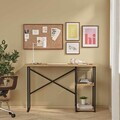 Birou, Hanah Home, Vienna, 120x76x60 cm, PAL, Natural