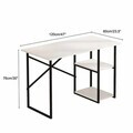 Birou, Hanah Home, Vienna, 120x76x60 cm, PAL, Alb