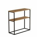 Consola, Hanah Home, Oslo, 91x90x35 cm, PAL, Natural