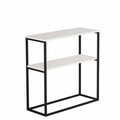Consola, Hanah Home, Oslo, 91x90x35 cm, PAL, Alb