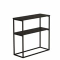 Consola, Hanah Home, Oslo, 91x90x35 cm, PAL, Negru