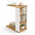 Masuta, Hanah Home, Pint-1, 44x65x29 cm, PAL, Alb/Pin Atlantic