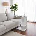 Masuta, Hanah Home, Pint-2, 44x65x29 cm, PAL, Alb