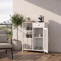 Dulap multifunctional, Hanah Home, Nova, 75x95x30 cm, PAL, Alb