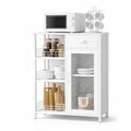 Dulap multifunctional, Hanah Home, Nova, 75x95x30 cm, PAL, Alb