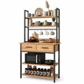 Raft de bucatarie, Hanah Home, Frame, 82x169x39 cm, PAL, Maro