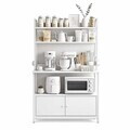 Dulap pentru bucatarie, Hanah Home, Sento, 101x160x38 cm, PAL, Alb