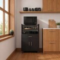 Dulap pentru bucatarie, Hanah Home, Vario, 59x92x40 cm, PAL, Negru