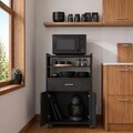 Dulap pentru bucatarie, Hanah Home, Vario, 59x92x40 cm, PAL, Negru