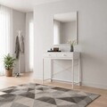 Bufet, Hanah Home, Lefalis, 90x80x11 cm, PAL, Alb