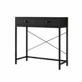 Bufet, Hanah Home, Lefalis, 90x80x11 cm, PAL, Negru